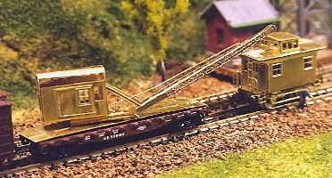 Z-scale MOW crane